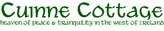 Cottage To Let Galway - Cuinne, Self Catering Accommodation Galway